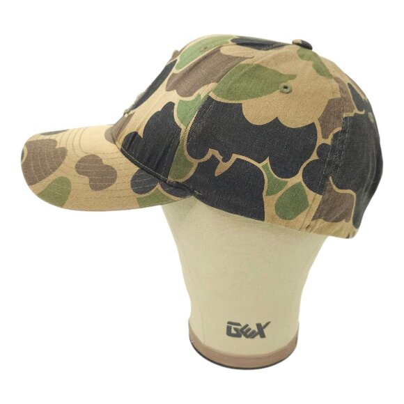 Browning Camo FlexFit L/XL Camo Cap Hat Baseball Hunter Trucker Embroidered Logo - Picture 9 of 14